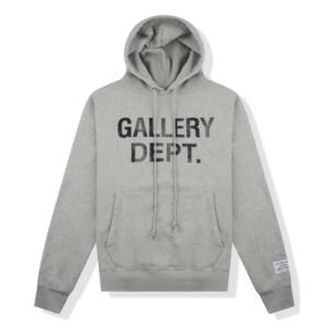 Gallery Dept. Logo Gray Hoodie