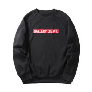 Gallery Dept Flat Logo Print Sweatshirt